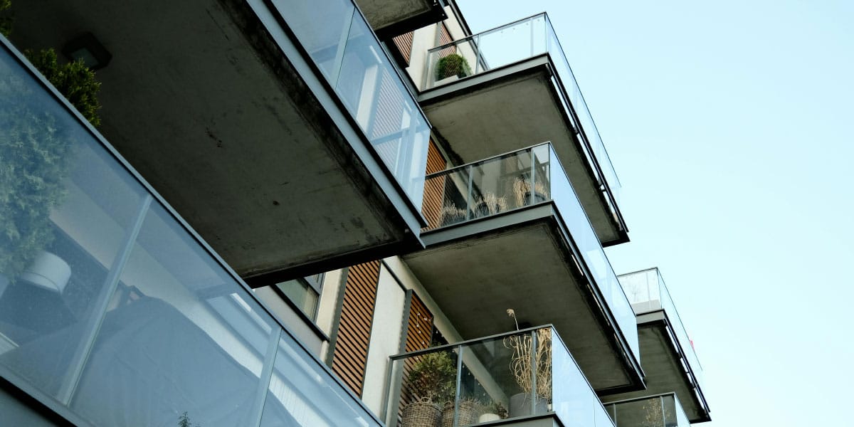 Balkon, poletje