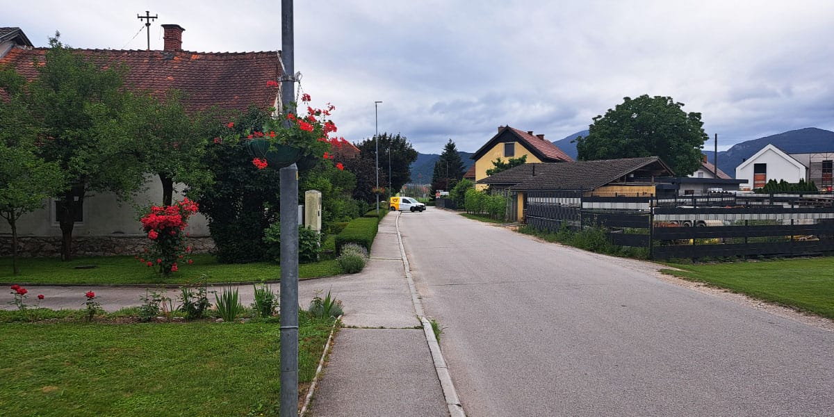 Okrašene ulice, naselje Gotovlje