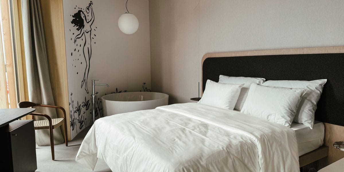Hotel Kunst v Krškem, spalnica