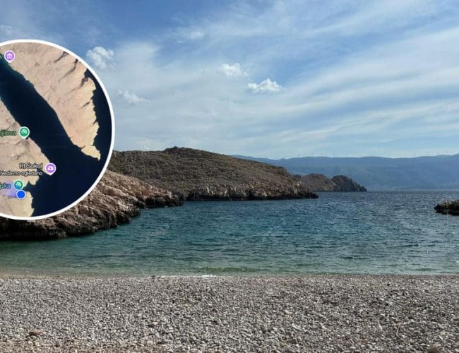 Uvala Konjska na Krku: plaža, do katere ne pridete z avtom, zato je še lepša