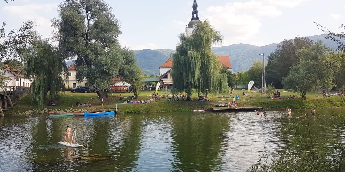 Krka, Kostanjevica na Krki