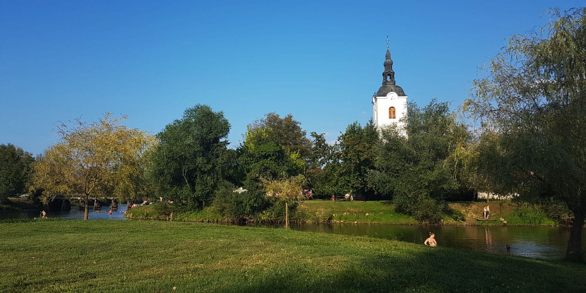Krka v Kostanjevici na Krki
