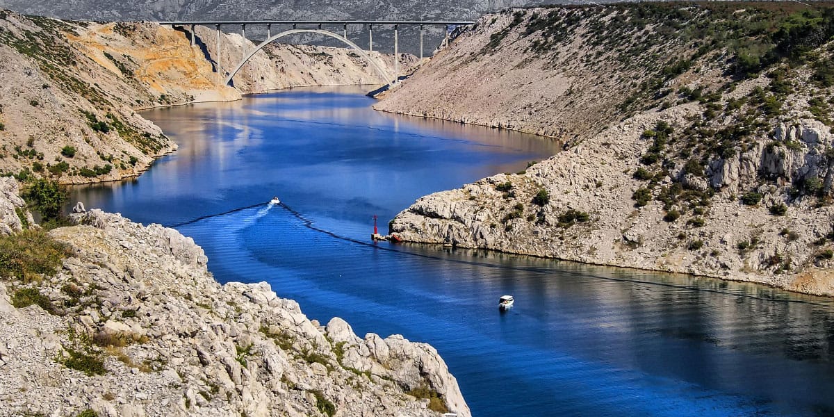 Maslenica, pot v Novigradsko more
