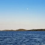Morje, polna luna