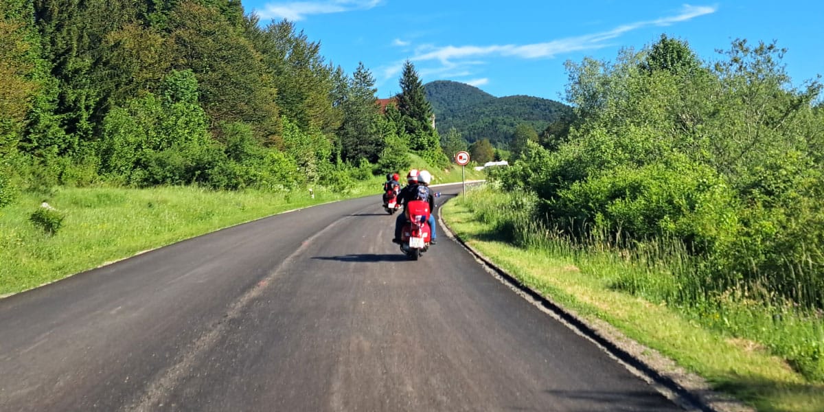 Pot na morje z motorjem