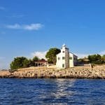 Svetilnik Prišnjak, Murter, Dalmacija