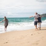 Upokojenci na plaži