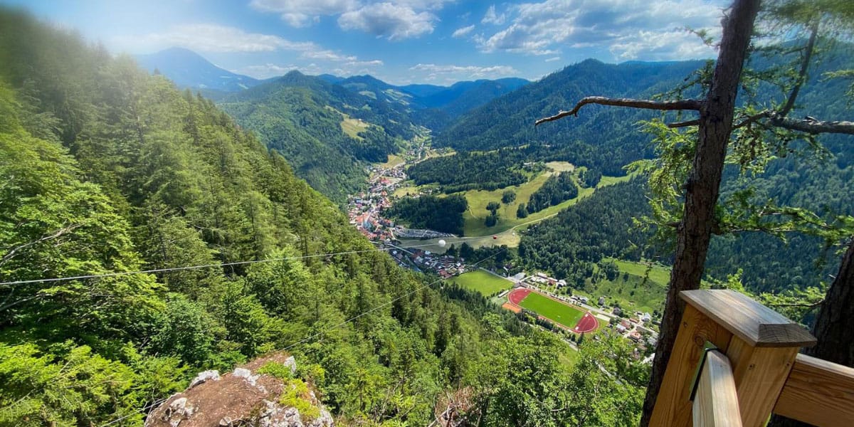 Zipline, Črna na Koroškem