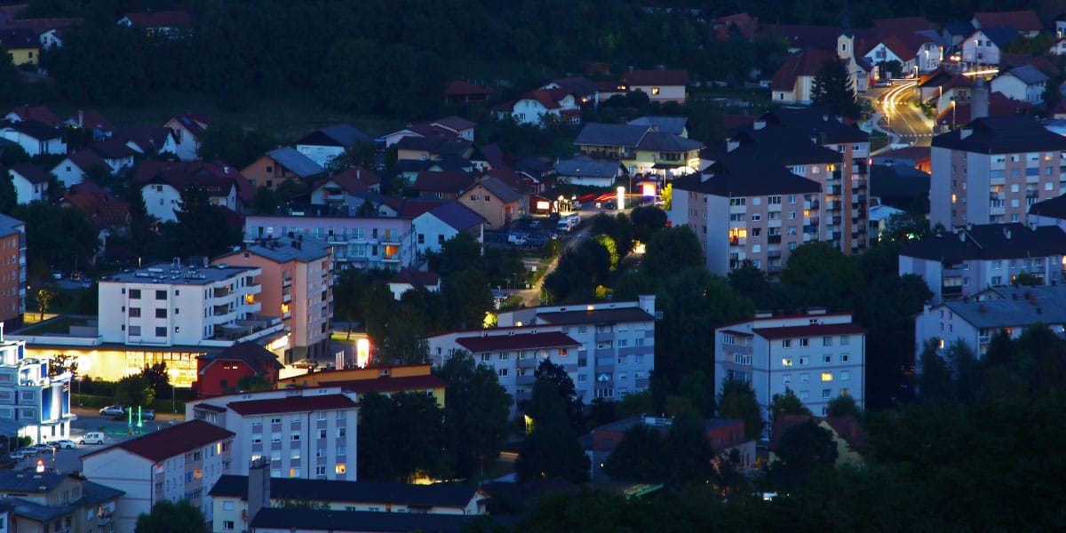 Cesta 4. julija v Krškem