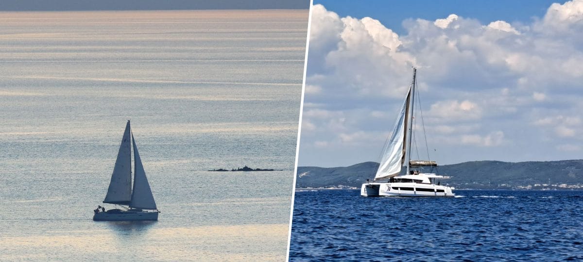 Jadrnica ali katamaran? Izbira, ki lahko spremeni ves poletni oddih