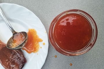 Takšna barva in tekstura sta tisto, kar pri domači marmeladi največ šteje