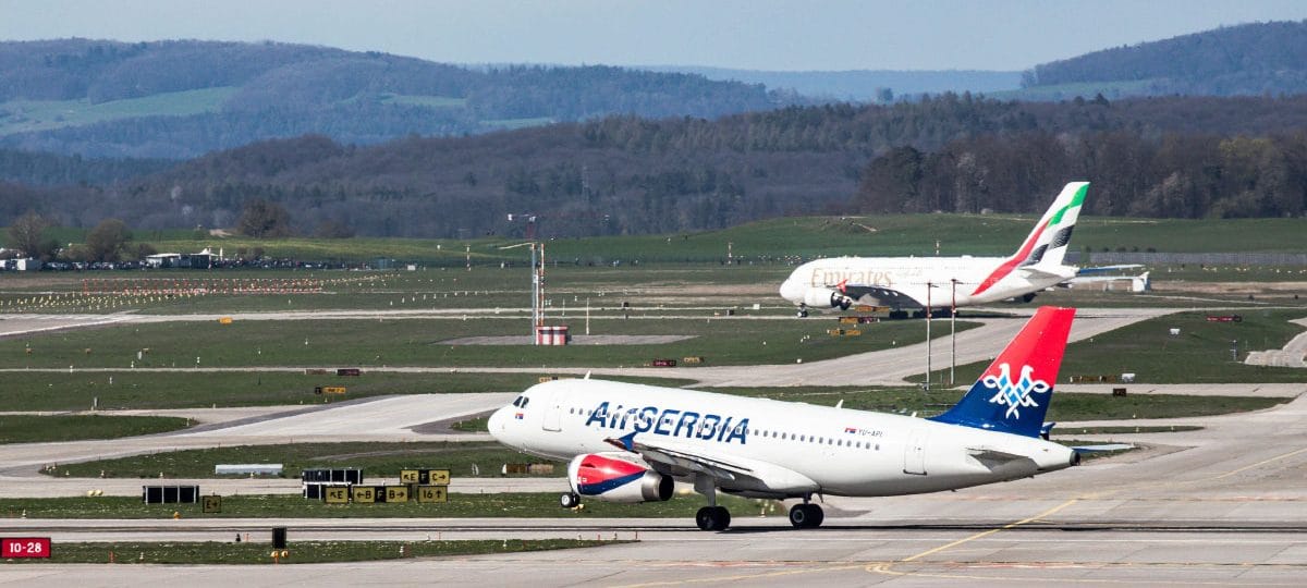 Air Serbia med Beogradom in Ljubljano leti tudi trikrat na dan