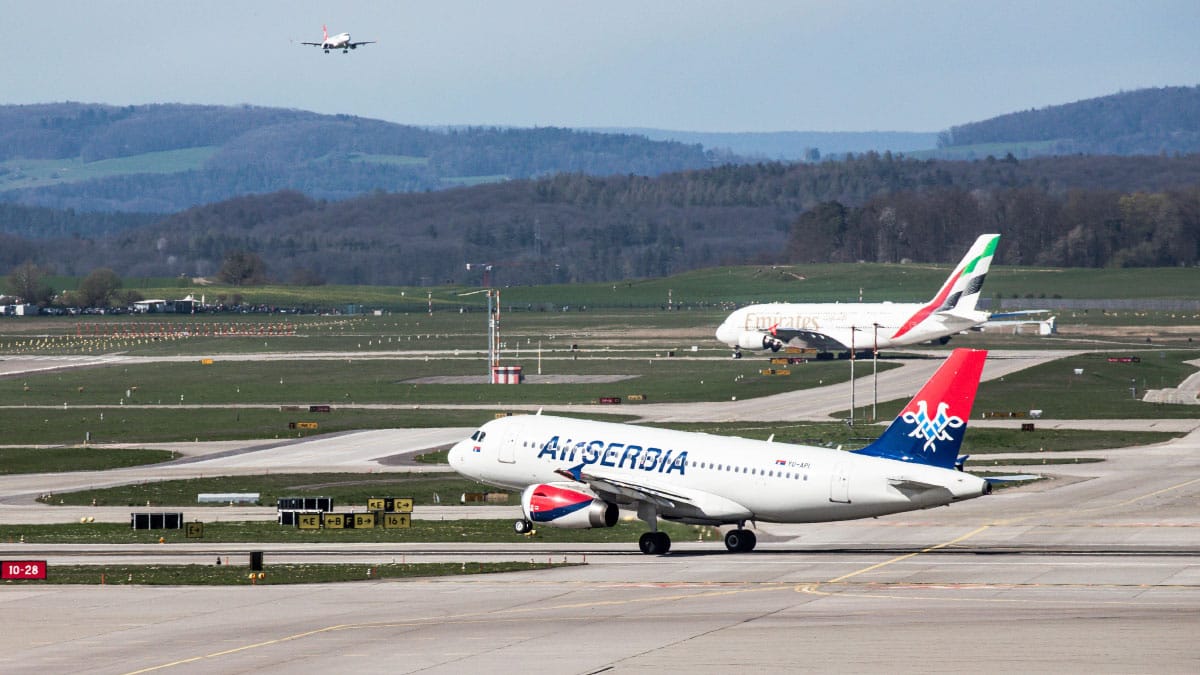 Air Serbia med Beogradom in Ljubljano leti tudi trikrat na dan