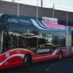Elektrčni avtobus na postaji v Mariboru