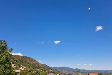 Pet krajev v Sloveniji, kjer lahko poletite z jadralnim padalom