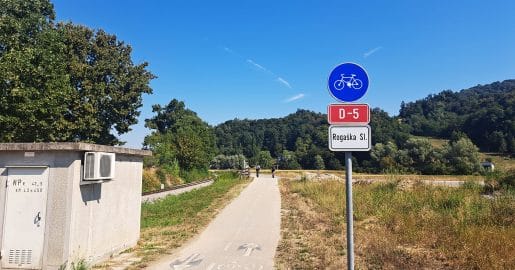 S kolesom smo šli na izlet iz Podčetrtka do Rogaške Slatine – in bili navdušeni!
