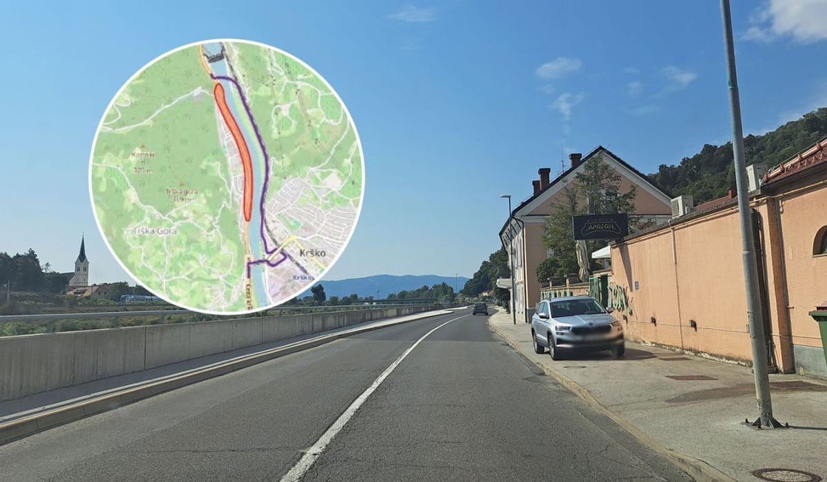 Spremenjen prometni režim na Cesti krških žrtev v Krškem