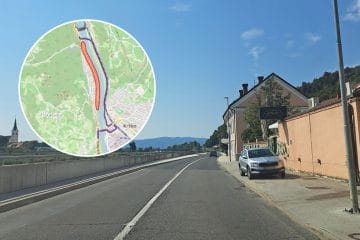 Od 20. avgusta do januarja 2027 zapora glavne ceste v starem Krškem, prenovili jo bodo