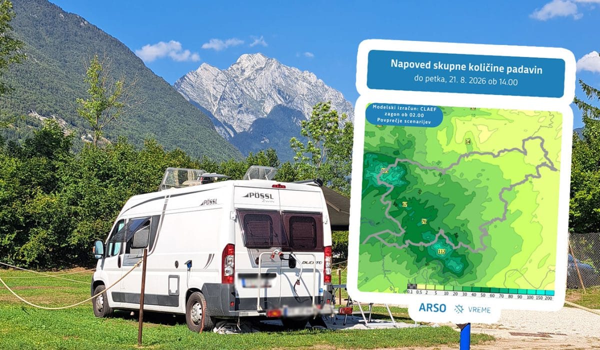 Kakšno bo vreme v Sloveniji