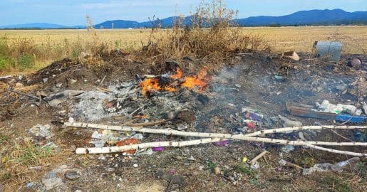 Nov požar v Kerinovem Grmu, župan poziva institucije k ukrepanju
