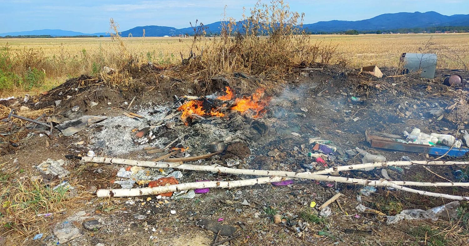 Nov požar v Kerinovem Grmu, župan poziva institucije k ukrepanju
