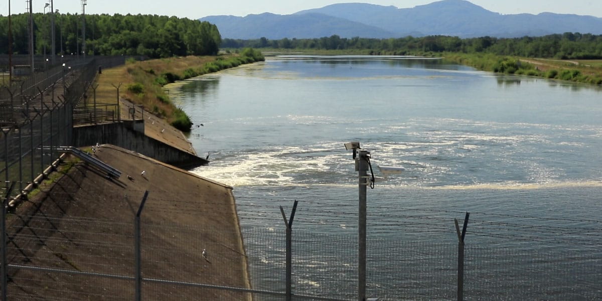 Reka Sava pod elektrarno, Foto: arhiv