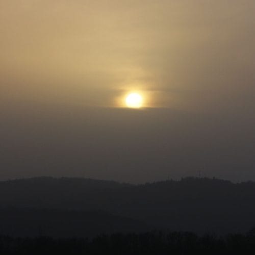 Puščavski pesek prihaja nad Slovenijo, v petek bo ozračje motno