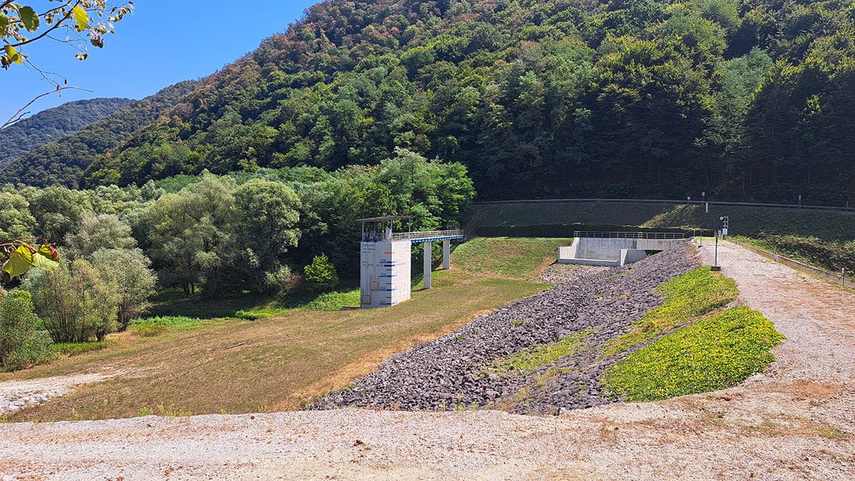 Tudi reka Sotla ima svoje jezero, a je polno le ob redkih priložnostih