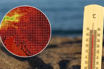 Vrhunec vročinskega vala je pred vrati: na jugovzhodu se lahko približa 40 stopinjam