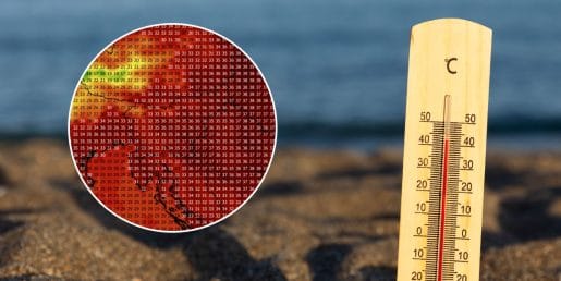 Vrhunec vročinskega vala je pred vrati: na jugovzhodu se lahko približa 40 stopinjam