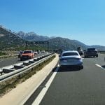 Z električnim avtom na Hrvaško