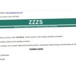 ZZZS, phising obvestilo