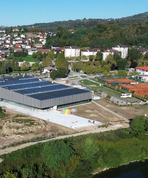 Bazen Krško vse bližje odprtju – kmalu polaganje folije, potem pa polnjenje z vodo