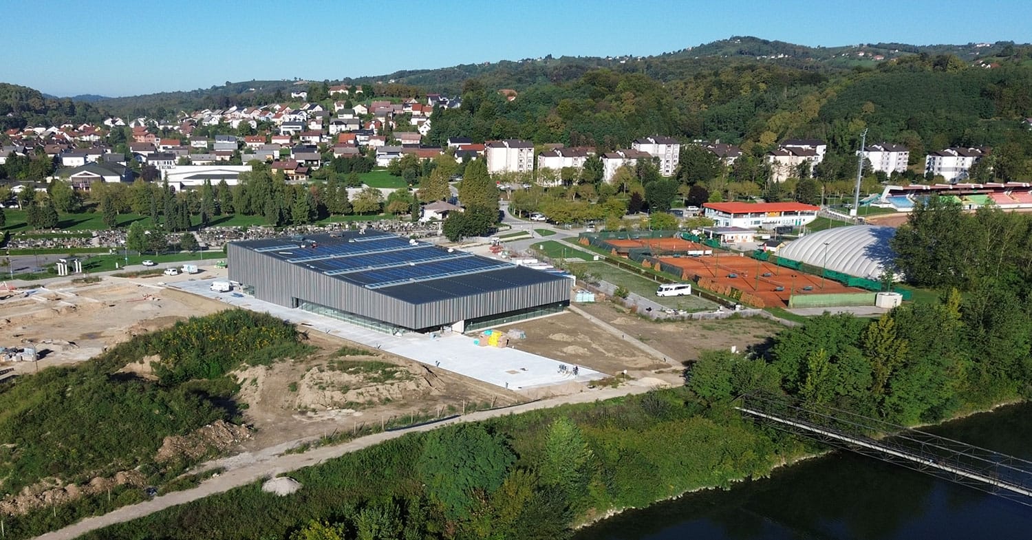 Bazen Krško vse bližje odprtju – kmalu polaganje folije, potem pa polnjenje z vodo