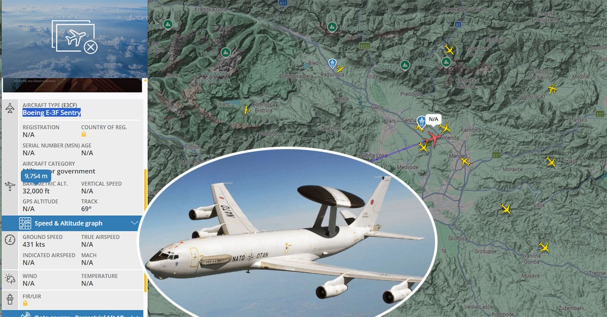 Boeing E-3F Sentry