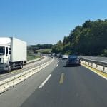 Dolenjska avtocesta pri Ivančni Gorici
