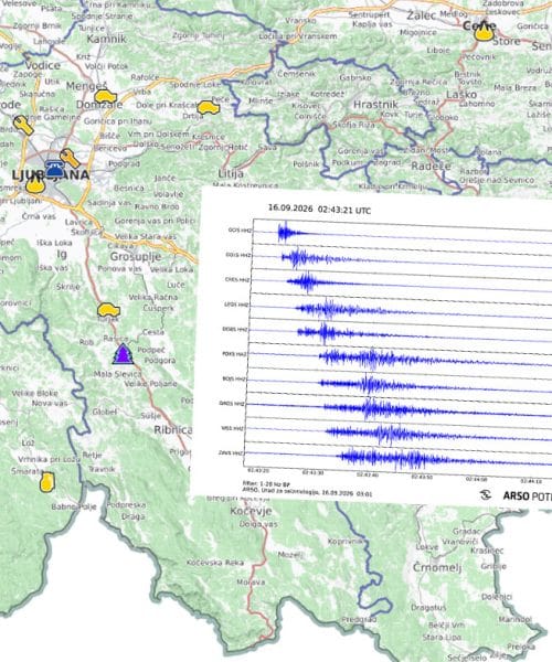 V sredo dva potresa pri Ribnici in Brežicah – sta morda povezana?