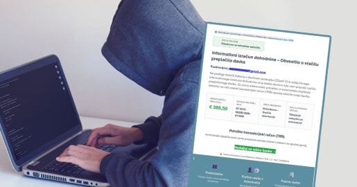 FURS opozarja na nova lažna sporočila – če dobite tak e-mail, nanj ne odgovarjajte