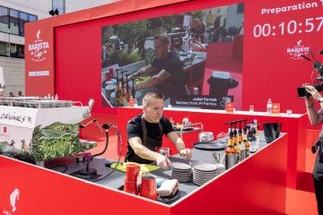 Jožef Fartek na Dunaju tretji med najboljšimi baristi, skupna zmaga v Moldavijo