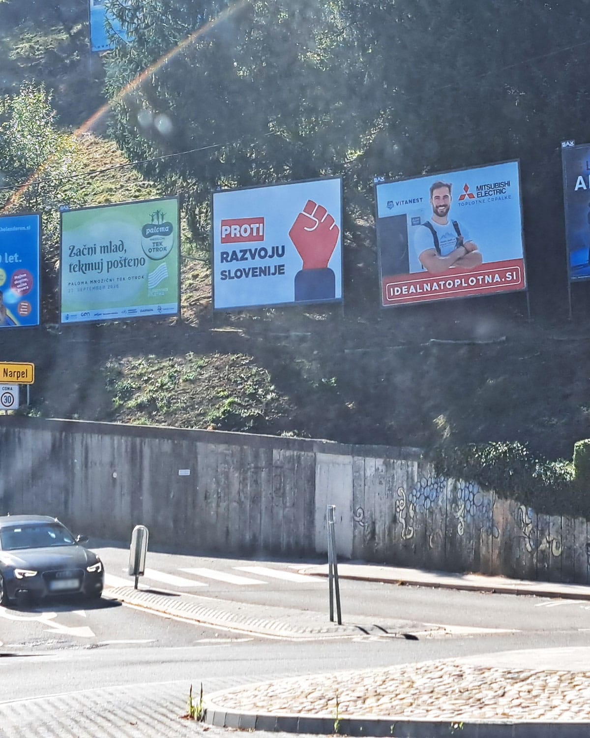 Jumbo plakat v Krškem, Foto: Vse za moj dan