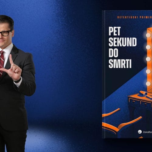 Jure Godler se vrača z novim umorom, roman Pet sekund do smrti izide 3. oktobra