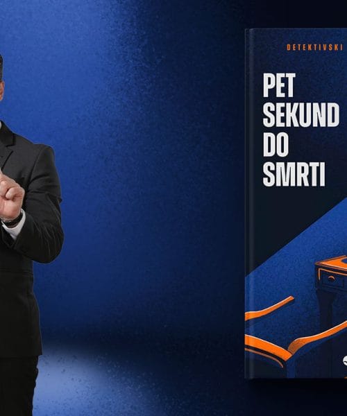 Jure Godler se vrača z novim umorom, roman Pet sekund do smrti izide 3. oktobra