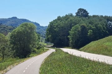 Odprta nova kolesarska povezava proti Rogatcu, dolga je 16 kilometrov
