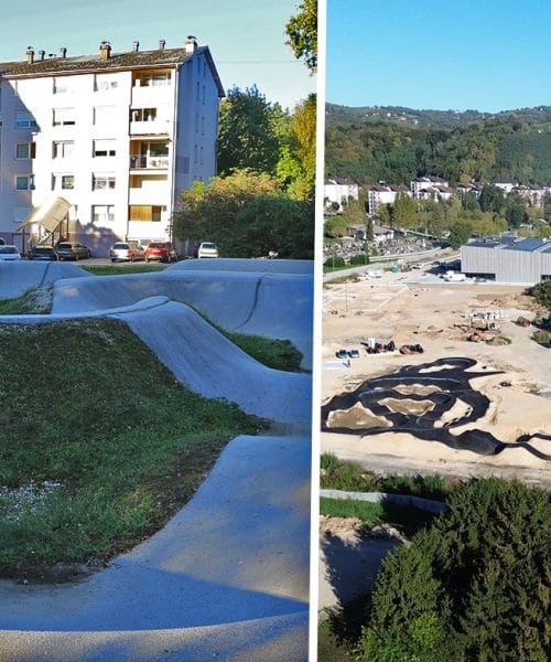 Namesto koloparka v Krškem stanovanja, nov pumptrack nastaja pri bazenu