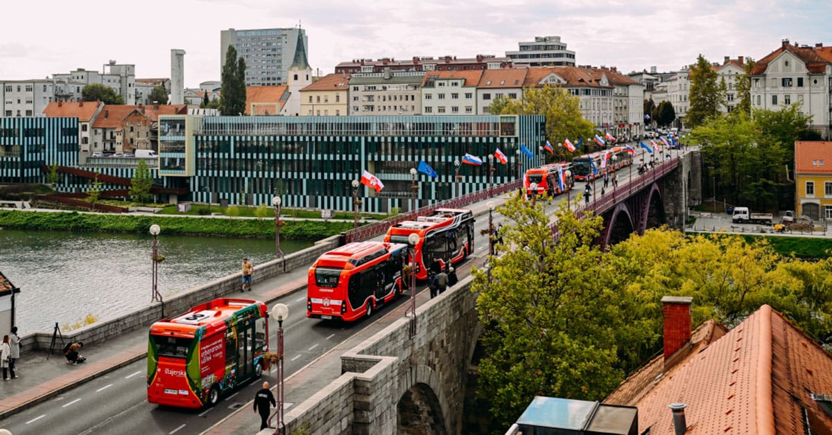 Elektrčni avtobusi v Mariboru, Foto: Marprom