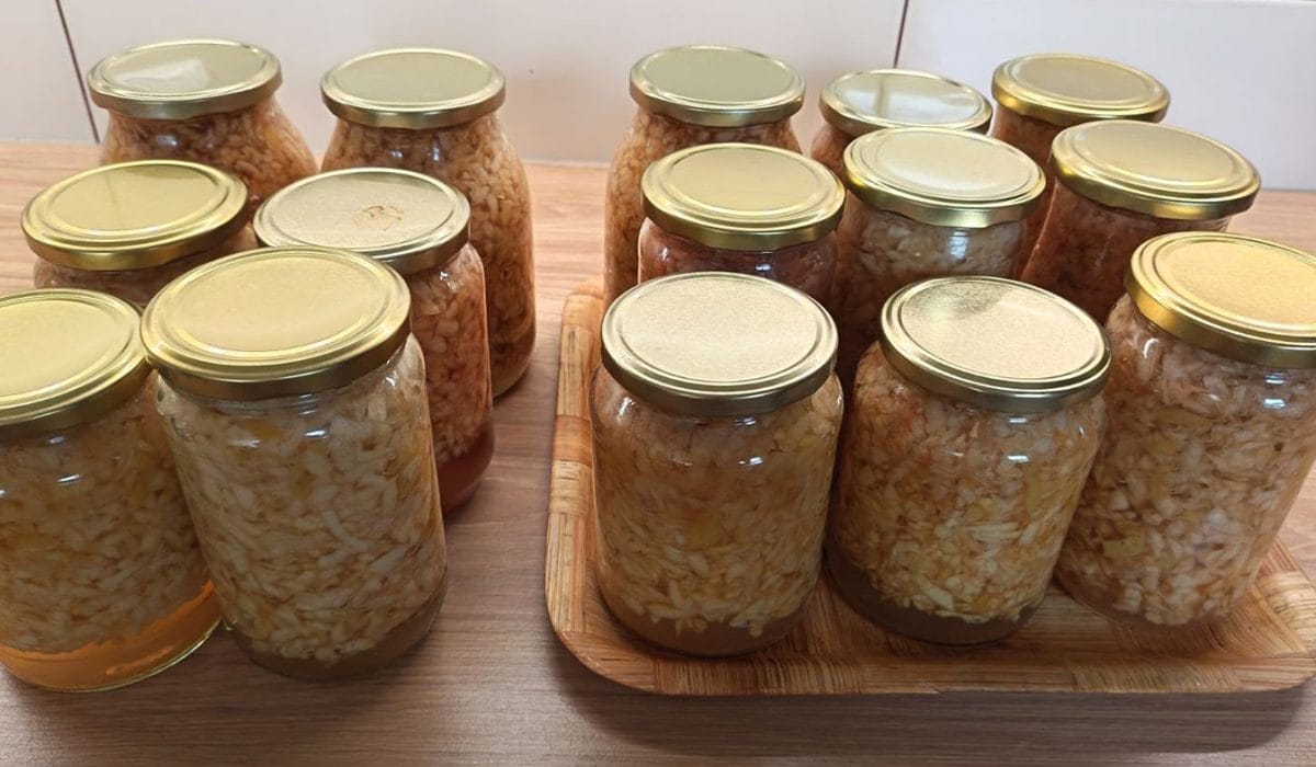 Naribana jabolka v kozarcih, Foto: Vse za moj dan