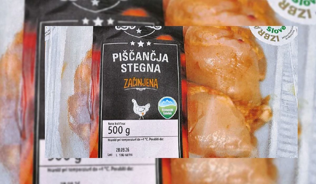 Odpoklic piščančja stegna iz Lidla, Foto: UVHVVR