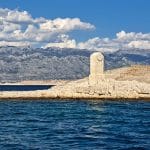 Sončna ura, otok Pag