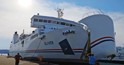 Po zaslugi trajekta Oliver ste na Dugem otoku zdaj skoraj pol ure prej