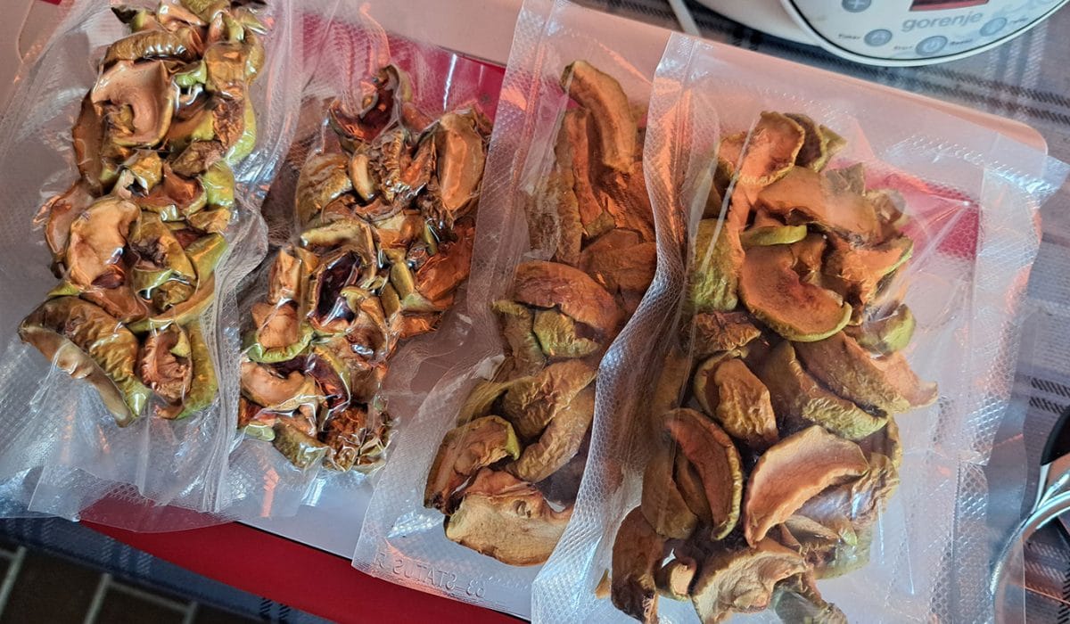 Vakuumiranje jabolk, Foto: Vse za moj dan
